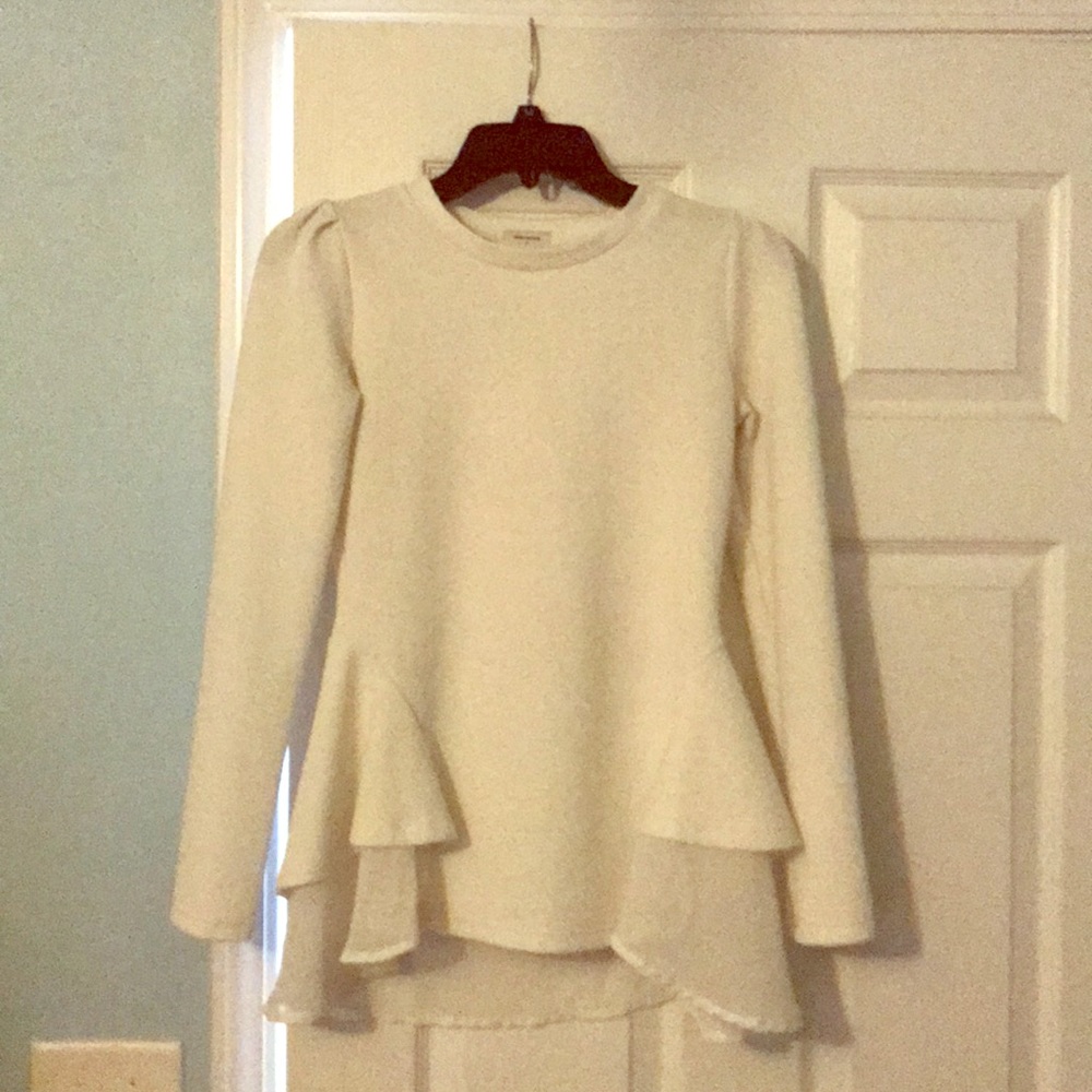 Long Sleeve Ruffle Shirt
